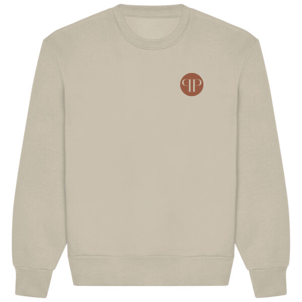 Pause Pilates Heavyweight Sweatshirt - terracotta logo Thumbnail