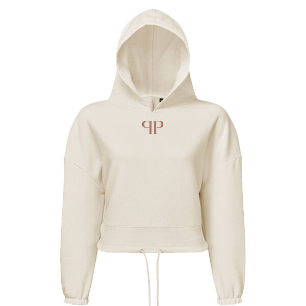 Pause Pilates Cropped Oversized Hoodie  Thumbnail
