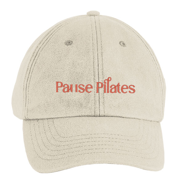 Pause Pilates Cap - terracotta logo Thumbnail